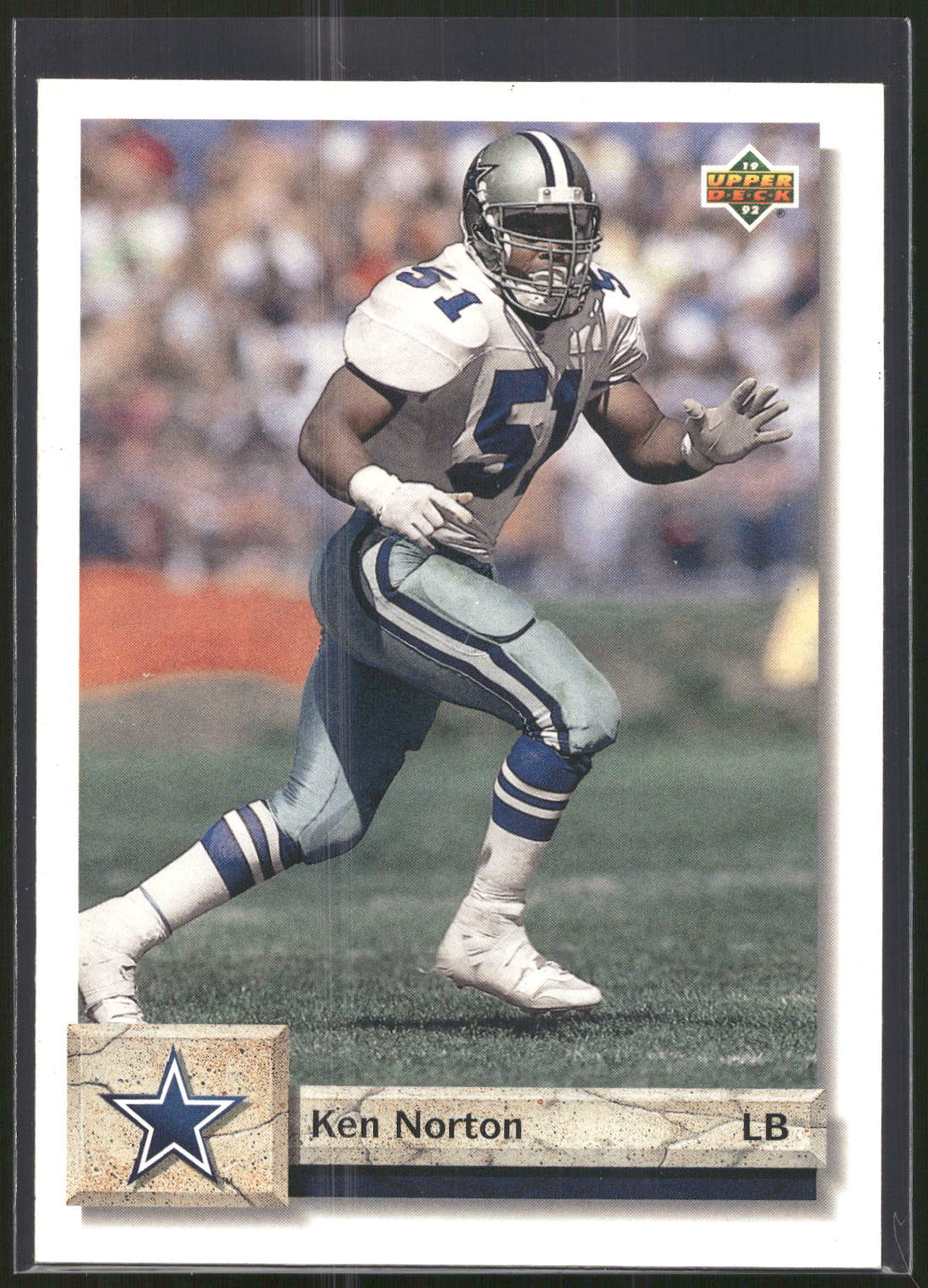 1992 Upper Deck #328 Ken Norton