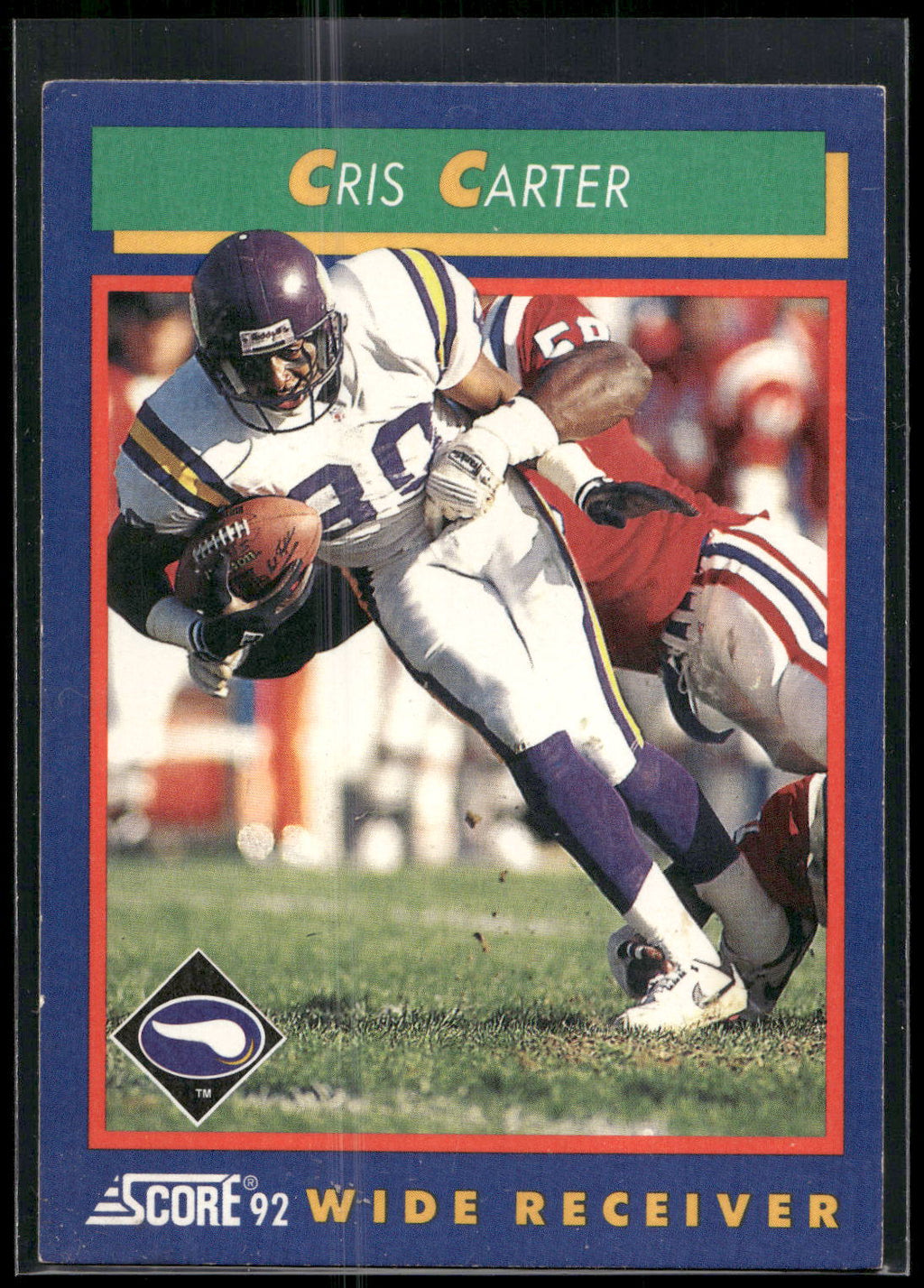 1992 Score #19 Cris Carter