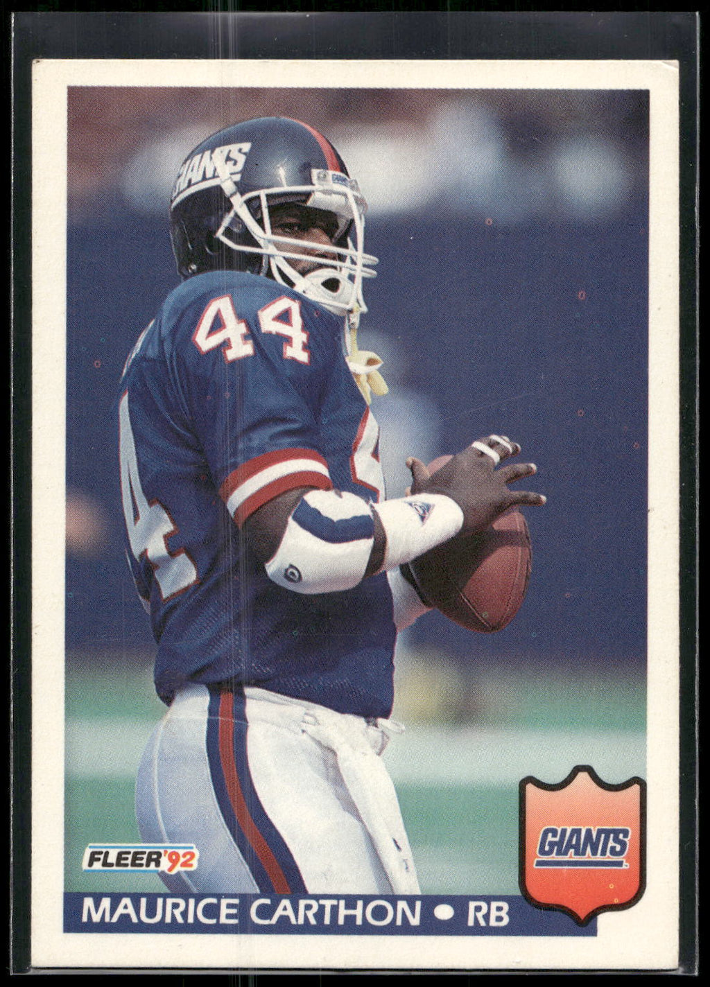 1992 Fleer #288 Maurice Carthon