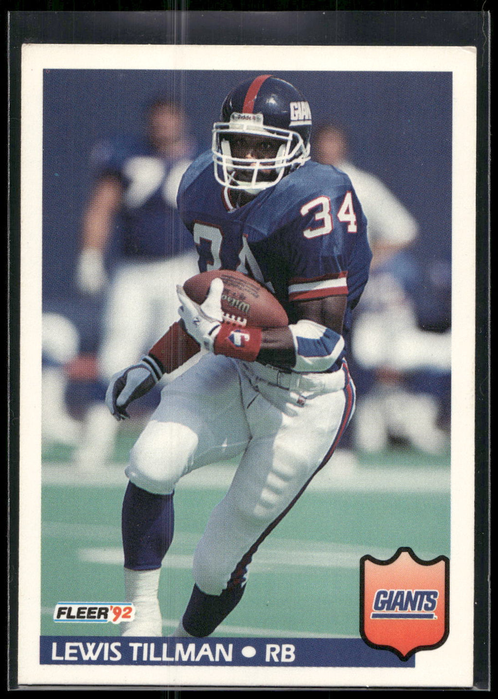 1992 Fleer #302 Lewis Tillman