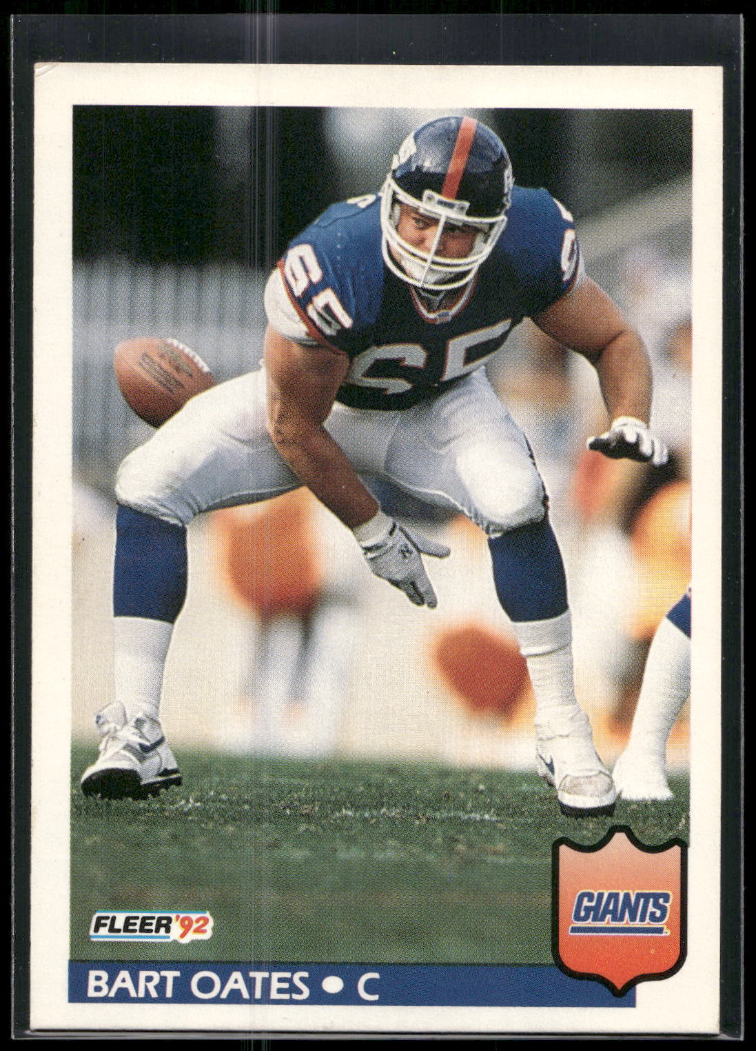 1992 Fleer #299 Bart Oates