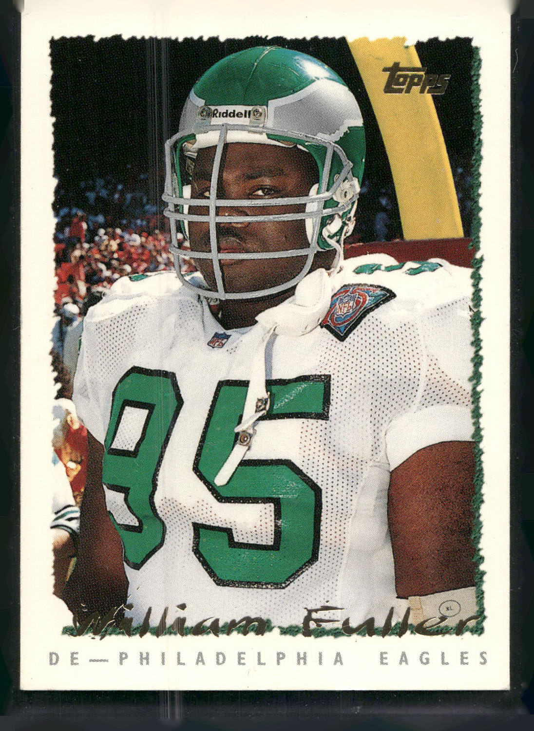 1995 Topps #78 William Fuller Carolina Panthers