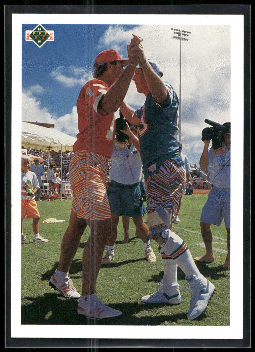 1991 Upper Deck #450b Dan Marino / Steve DeBerg