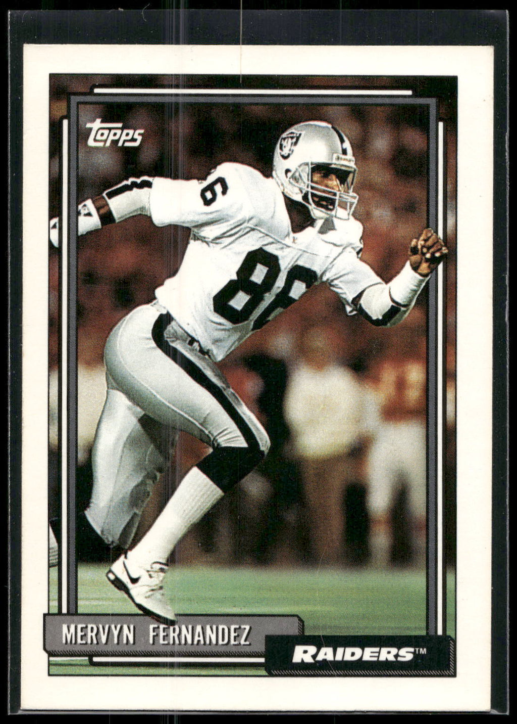 1992 Topps #100b Mervyn Fernandez