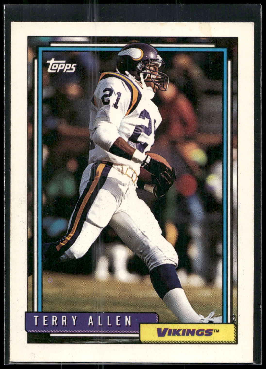 1992 Topps #404b Terry Allen