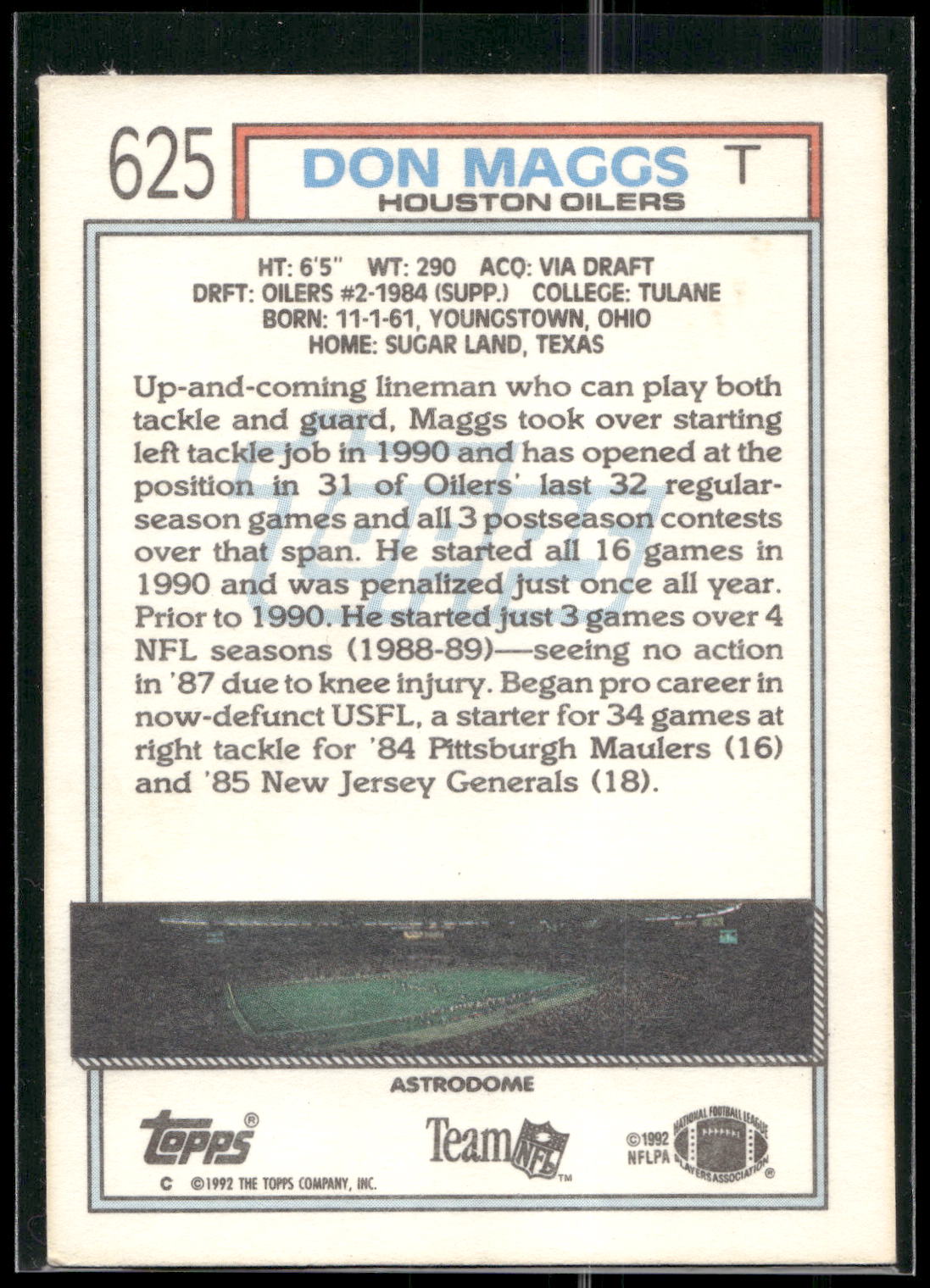1992 Topps #625 Don Maggs