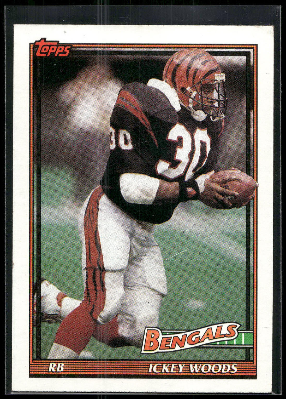 1991 Topps #246 Ickey Woods