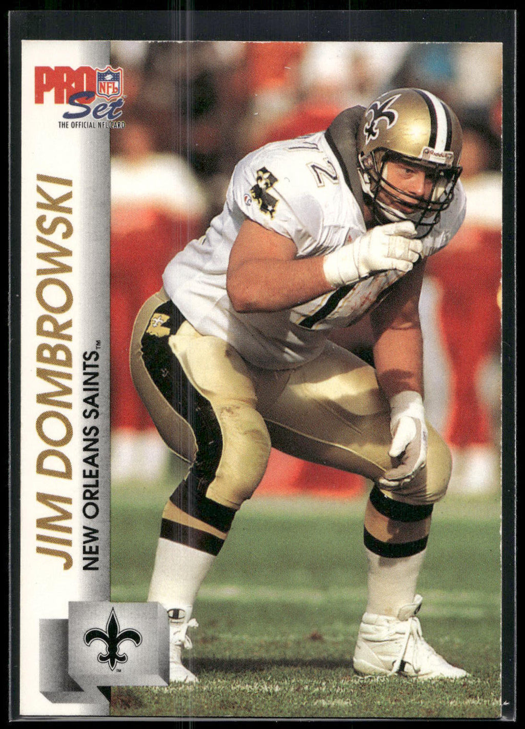 1992 Pro Set #584 Jim Dombrowski