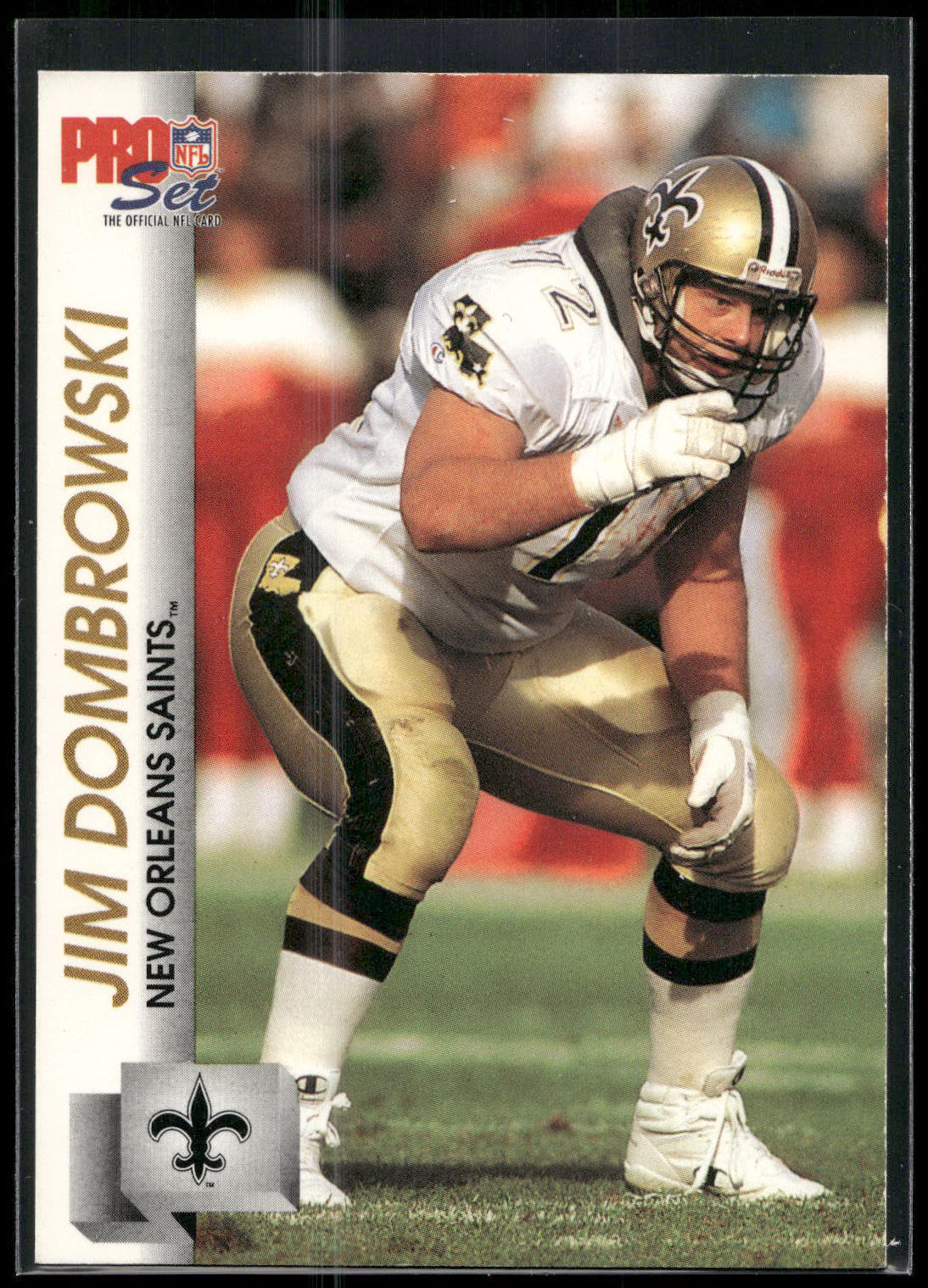 1992 Pro Set #584 Jim Dombrowski