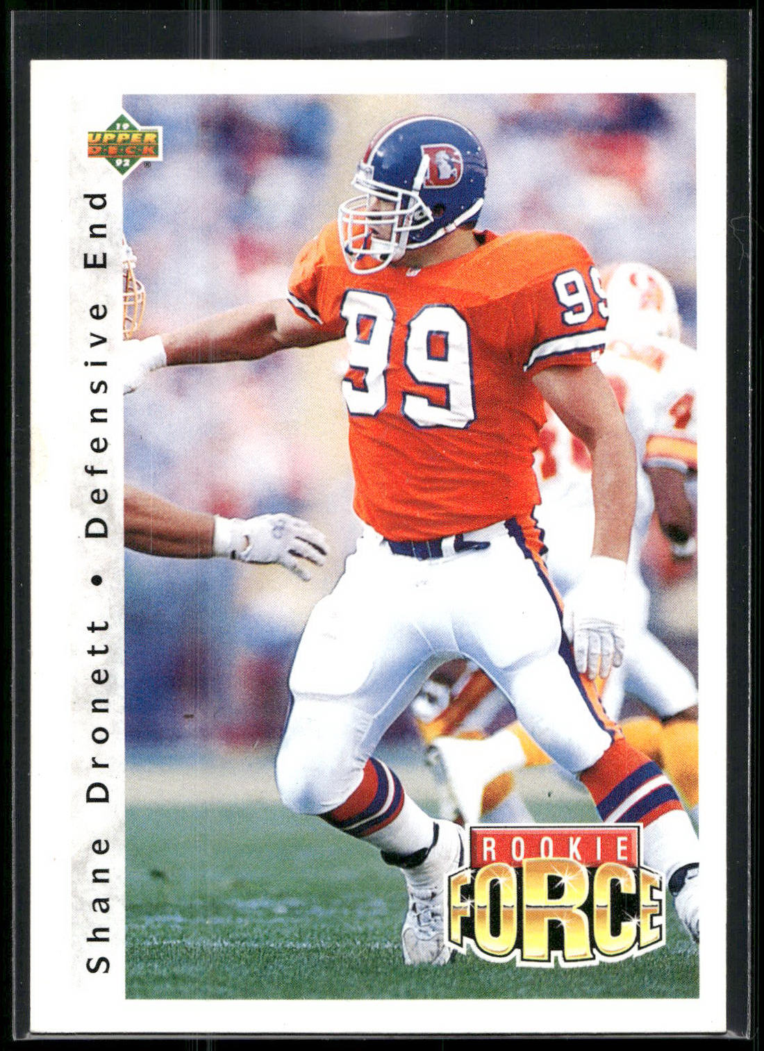 1992 Upper Deck #407 Shane Dronett