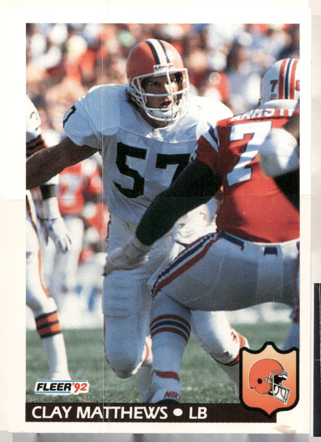 1992 Fleer #73 Clay Matthews