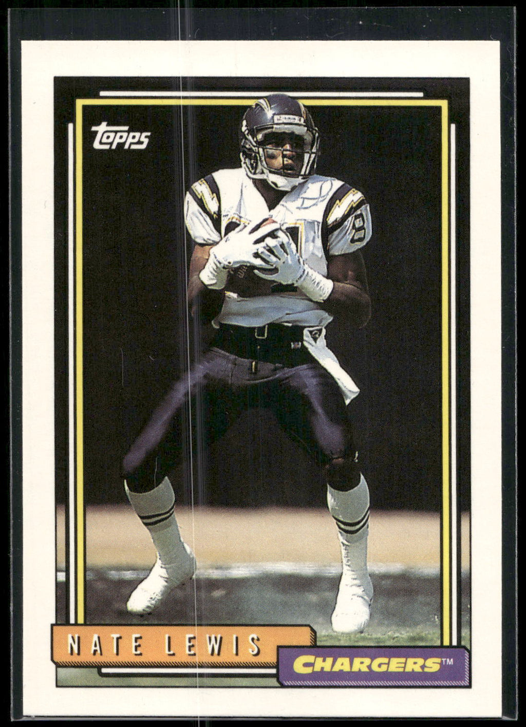 1992 Topps #255 Nate Lewis