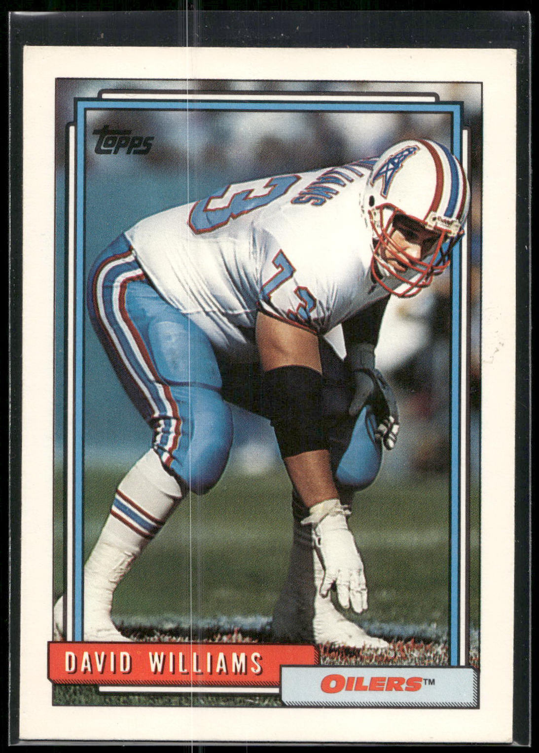 1992 Topps #158 David Williams