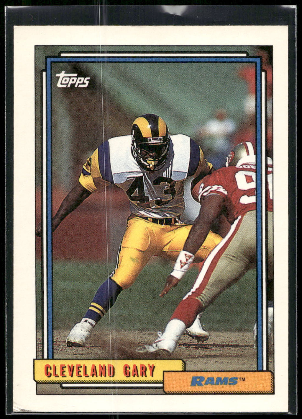1992 Topps #223 Cleveland Gary