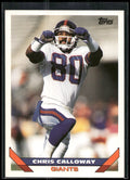 1993 Topps #136 Chris Calloway