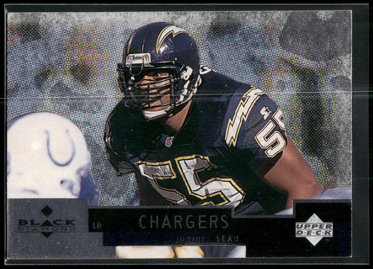 1998 Upper Deck Black Diamond #70 Junior Seau