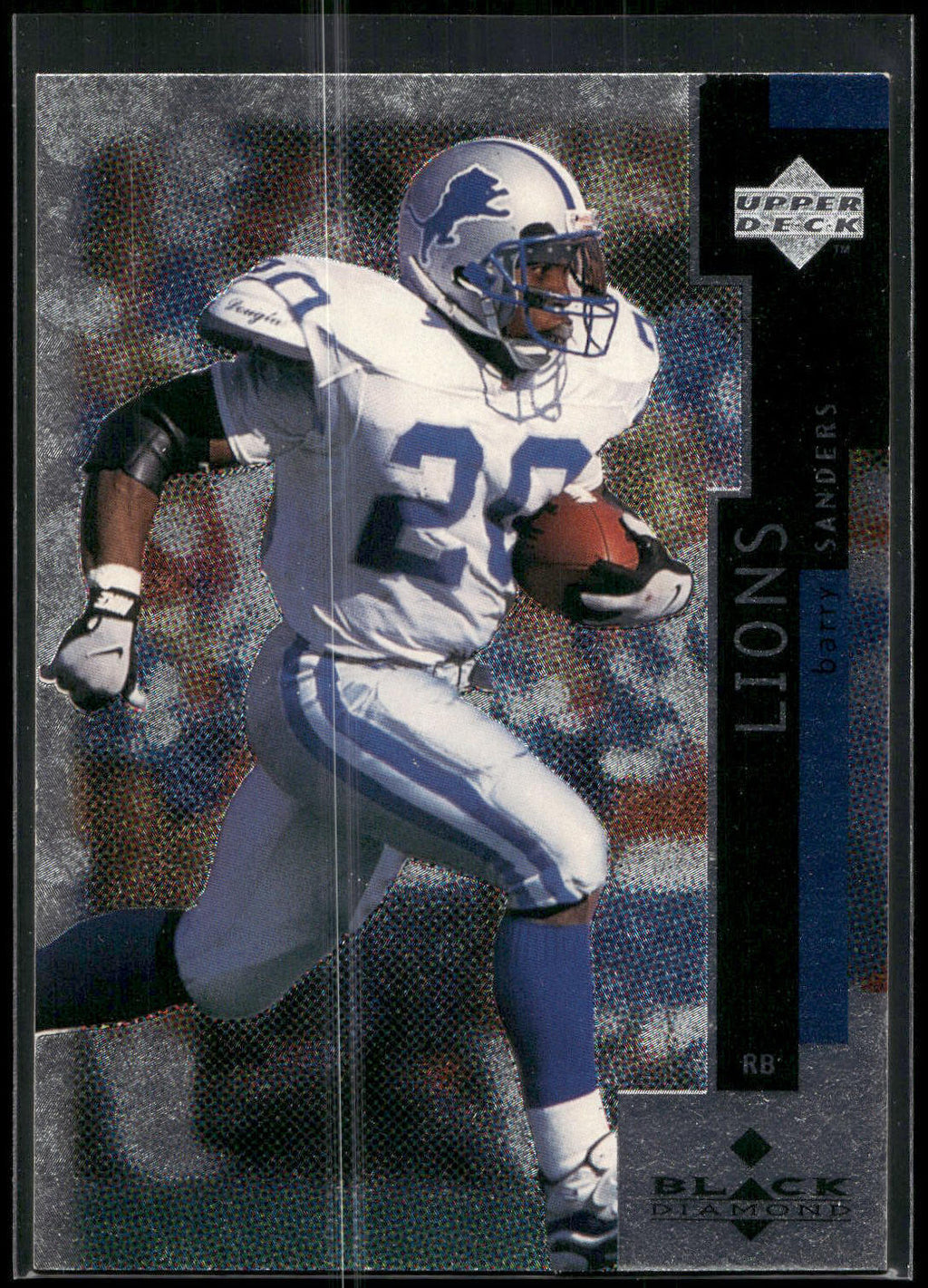 1998 Upper Deck Black Diamond #118 Barry Sanders