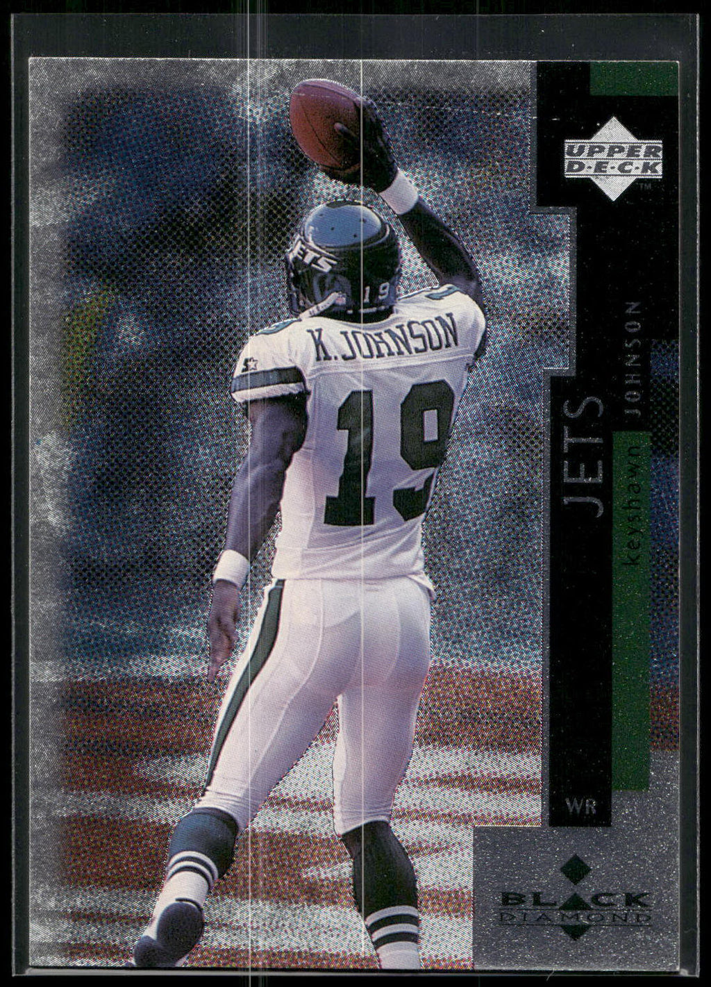 1998 Upper Deck Black Diamond #117 Keyshawn Johnson