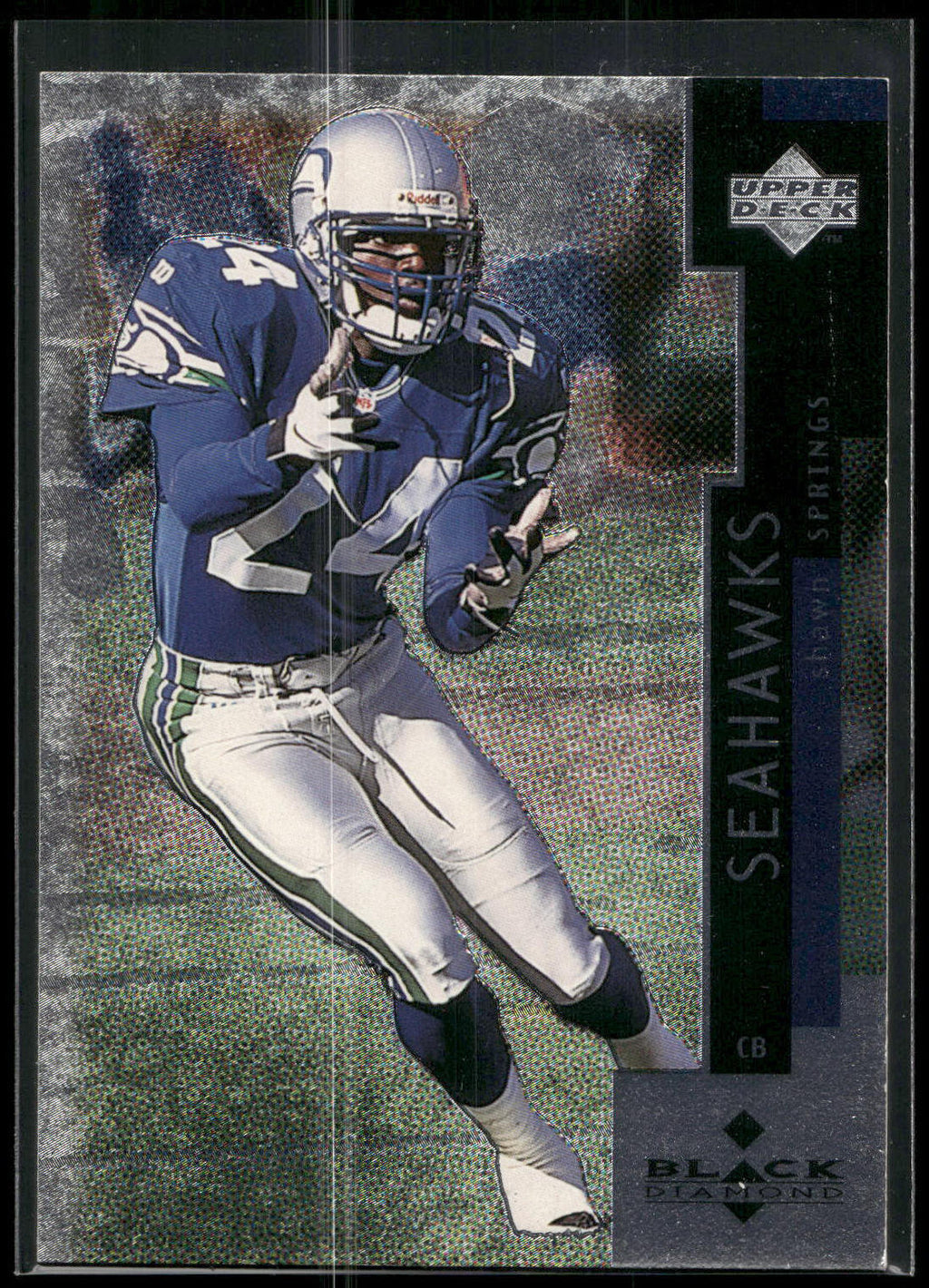 1998 Upper Deck Black Diamond #135 Shawn Springs