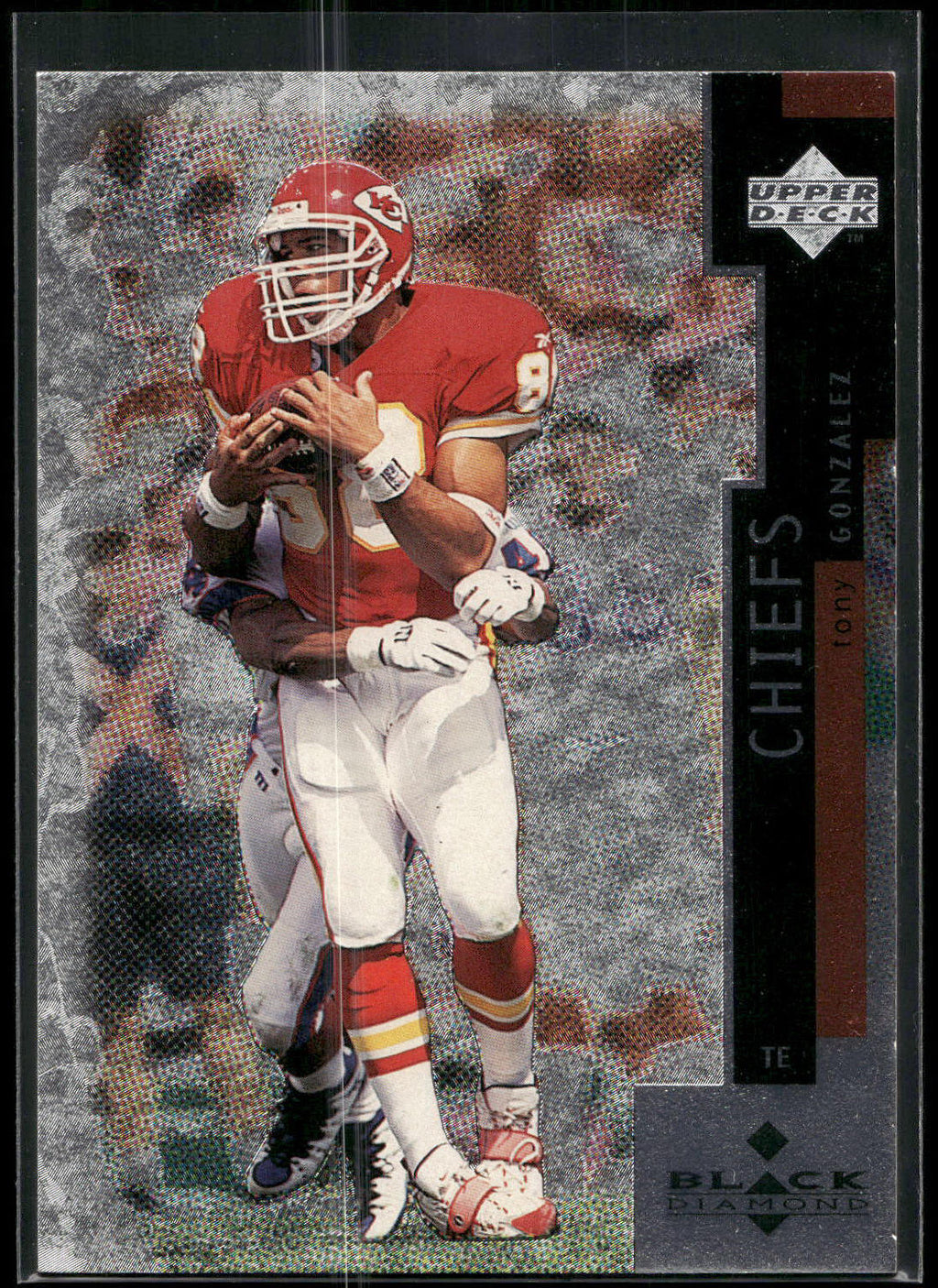 1998 Upper Deck Black Diamond #71 Tony Gonzalez