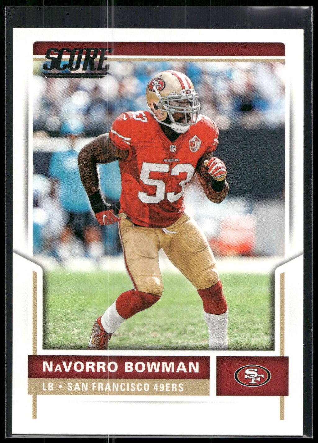 2017 Score #143 Navorro Bowman