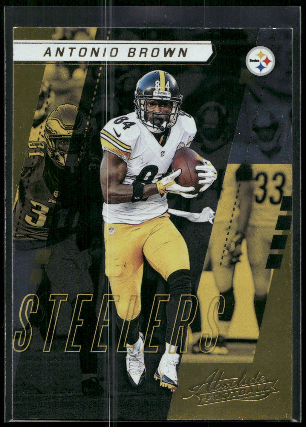 2017 Panini Absolute #50 Antonio Brown