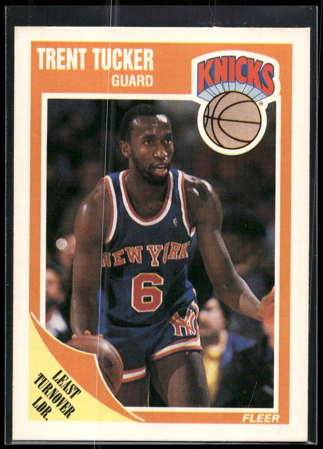 1989-90 Fleer #105 Trent Tucker