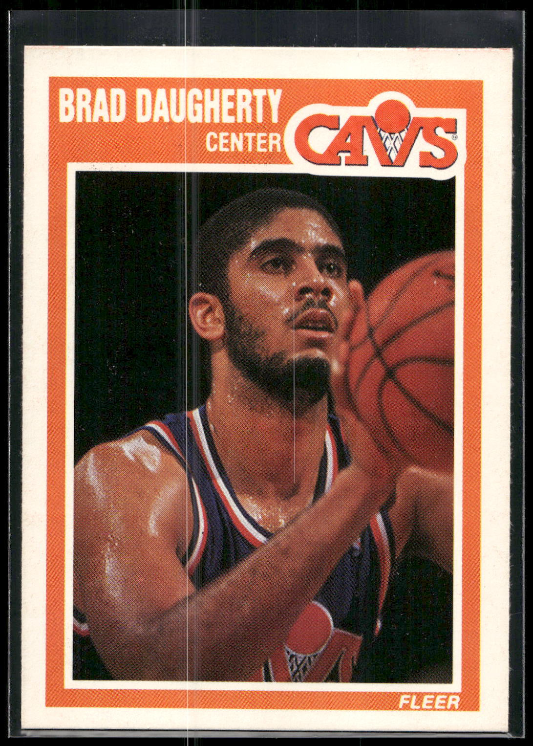 1989-90 Fleer #25 Brad Daugherty