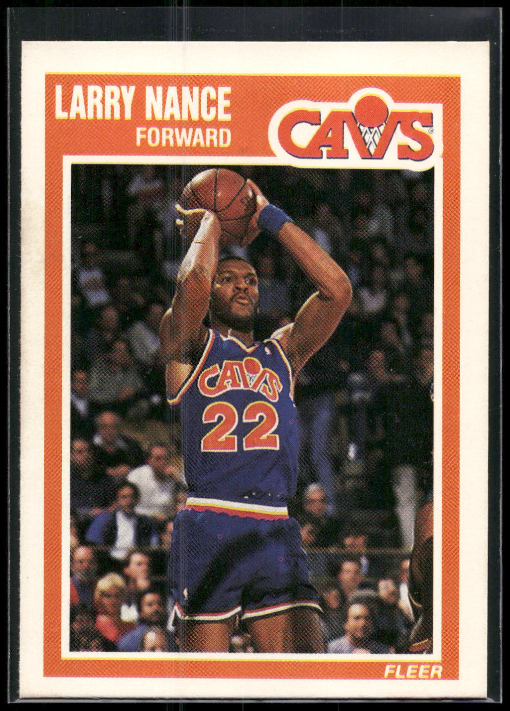 1989-90 Fleer #28 Larry Nance