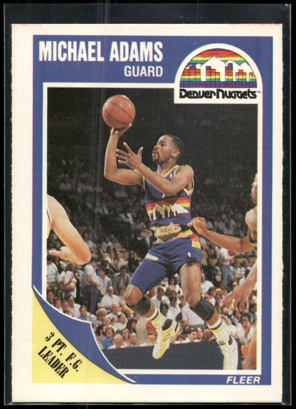 1989-90 Fleer #38 Michael Adams