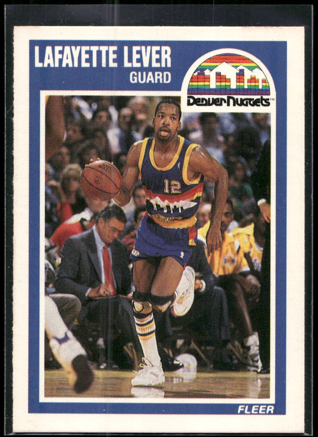 1989-90 Fleer #41 Lafayette Lever