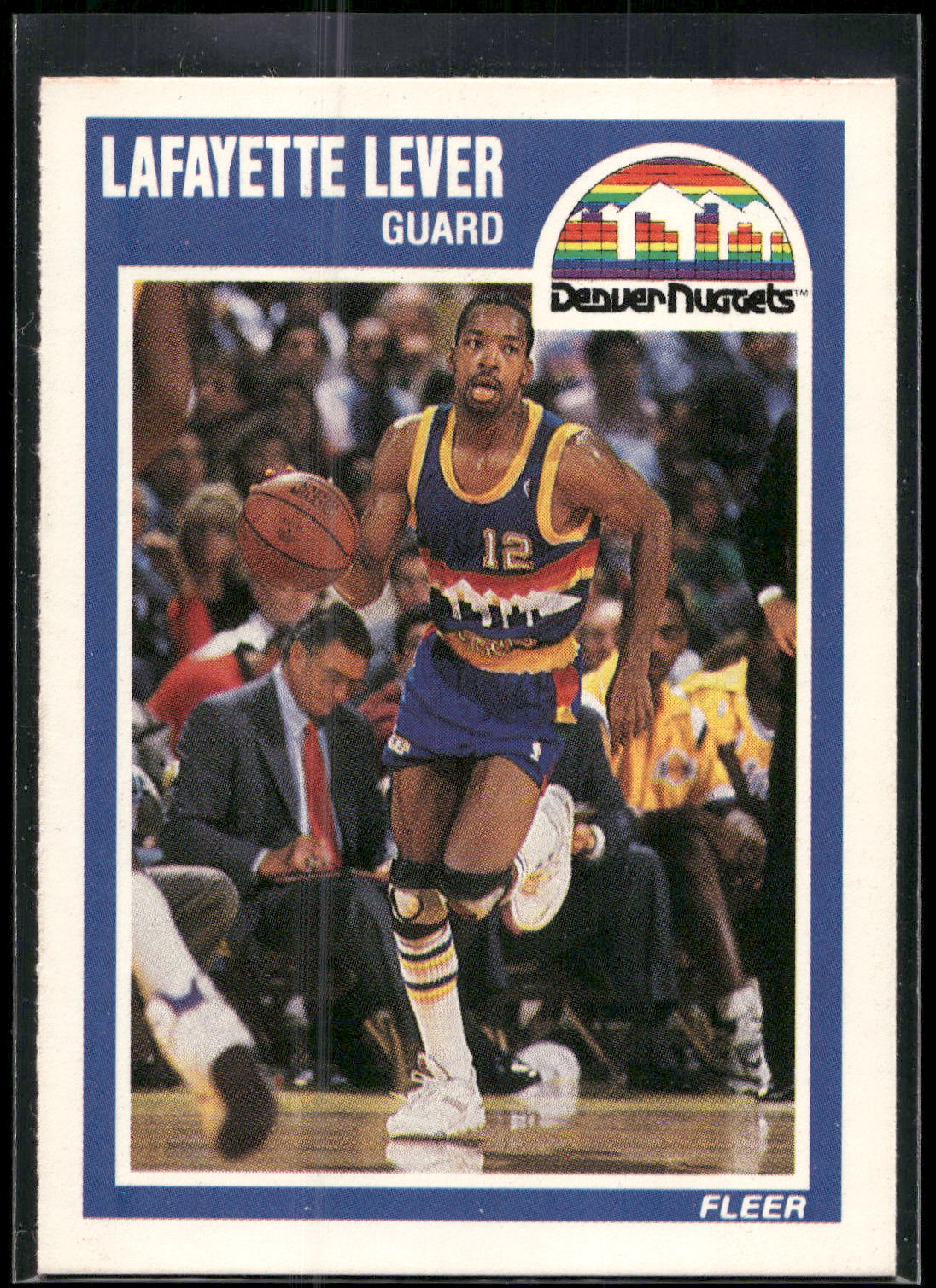 1989-90 Fleer #41 Lafayette Lever