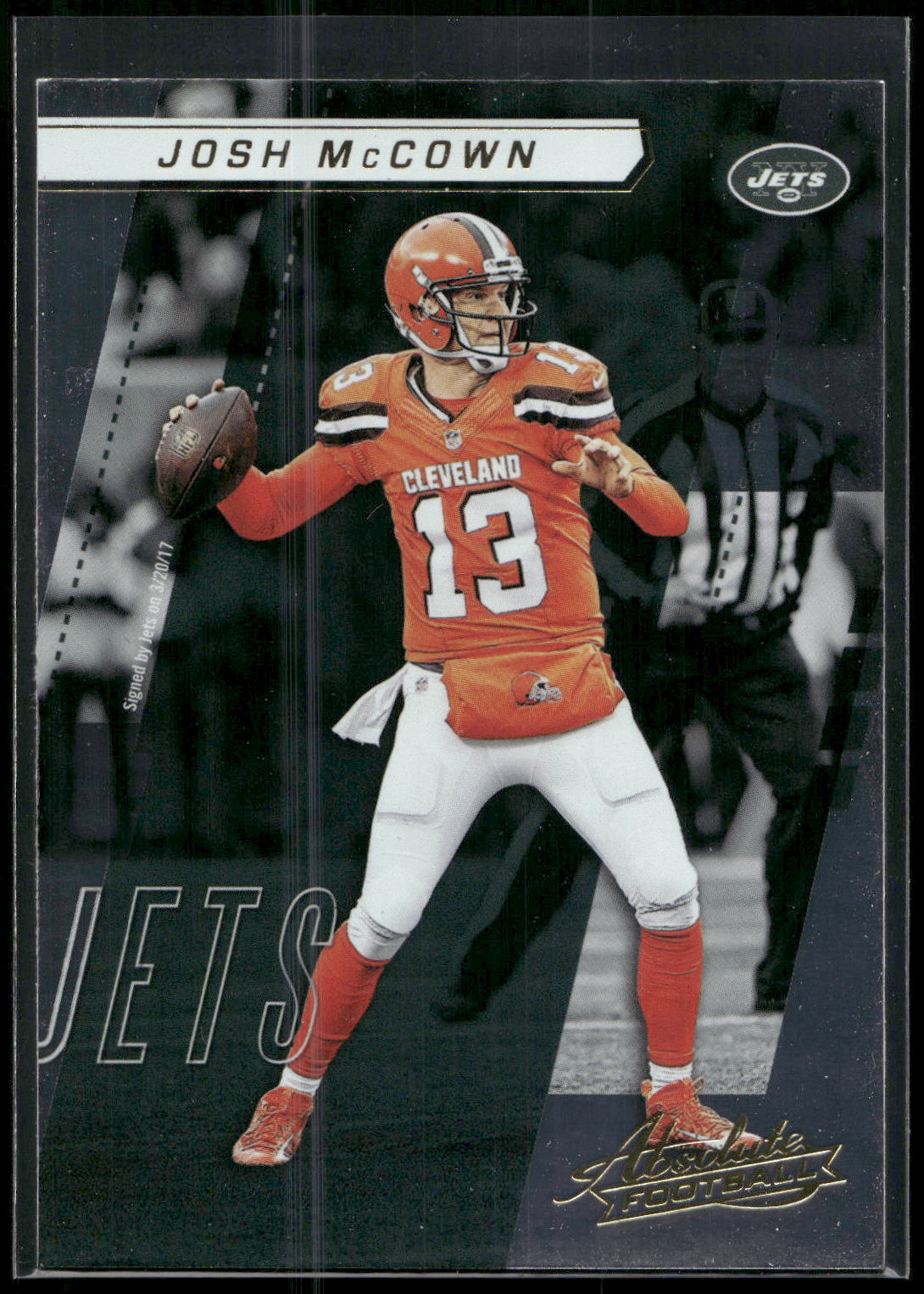 2017 Panini Absolute #8 Josh McCown