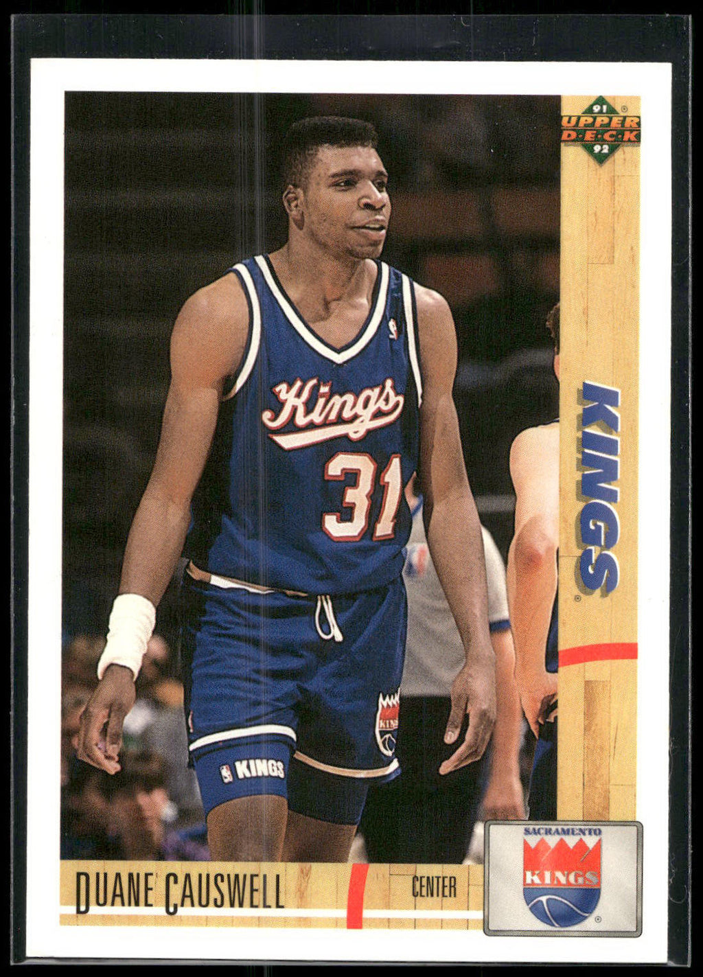 1991-92 Upper Deck #358 Duane Causwell