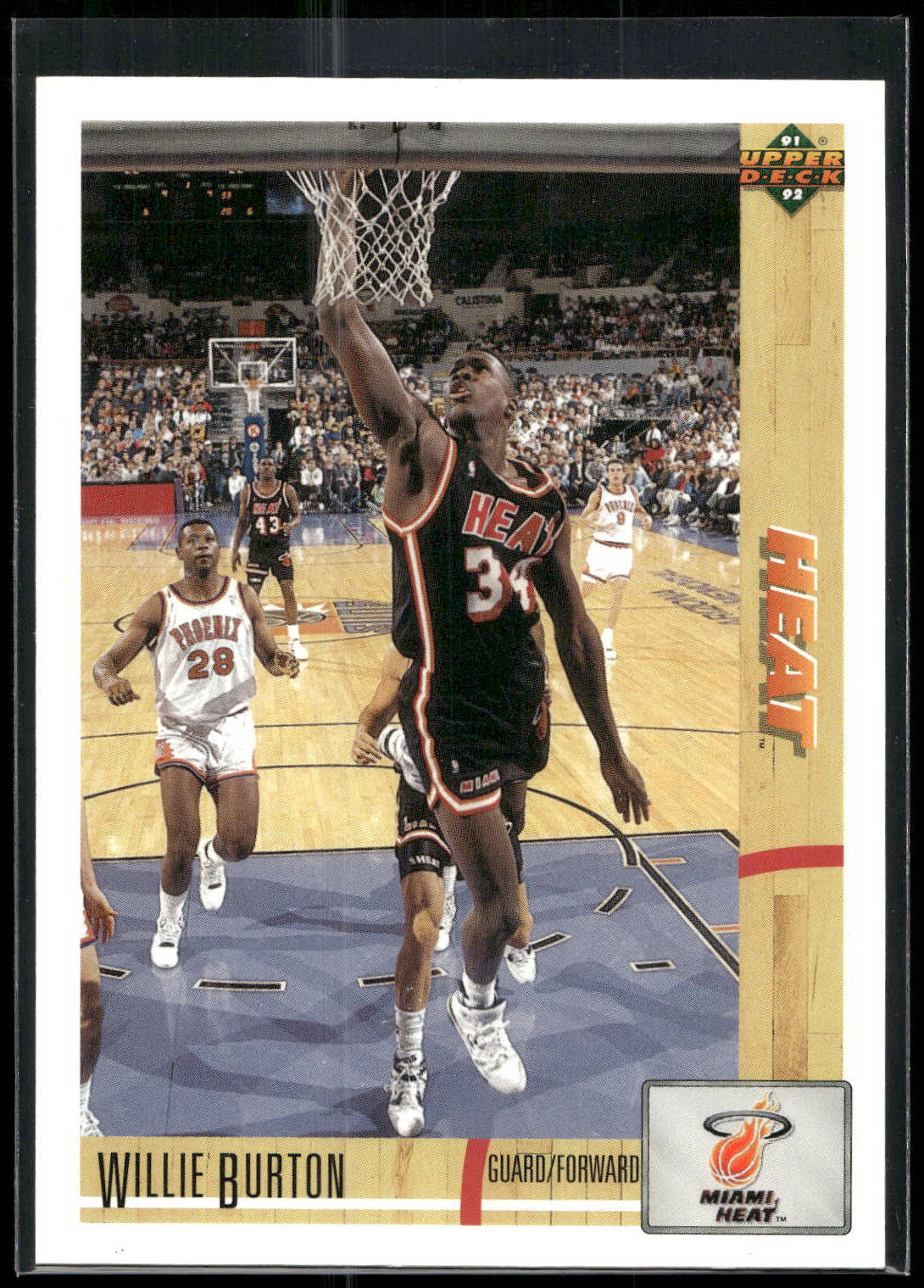1991-92 Upper Deck #168 Willie Burton