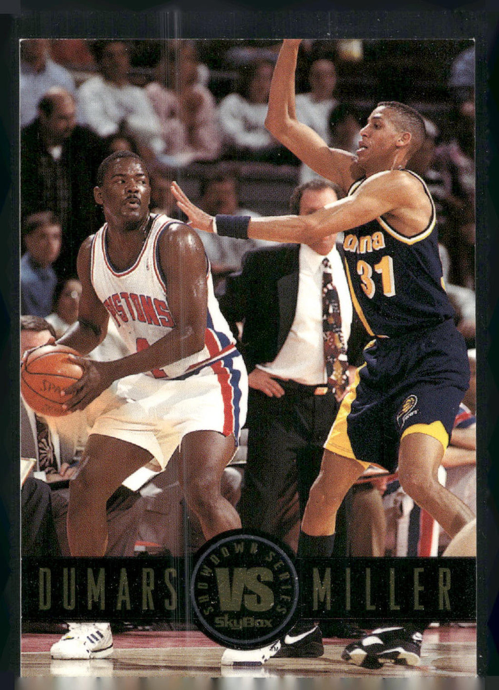 1993-94 SkyBox Premium #SS10 Joe Dumars / Reggie Miller Showdown Series