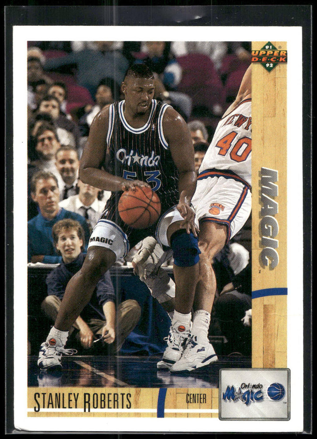 1991-92 Upper Deck #497 Stanley Roberts