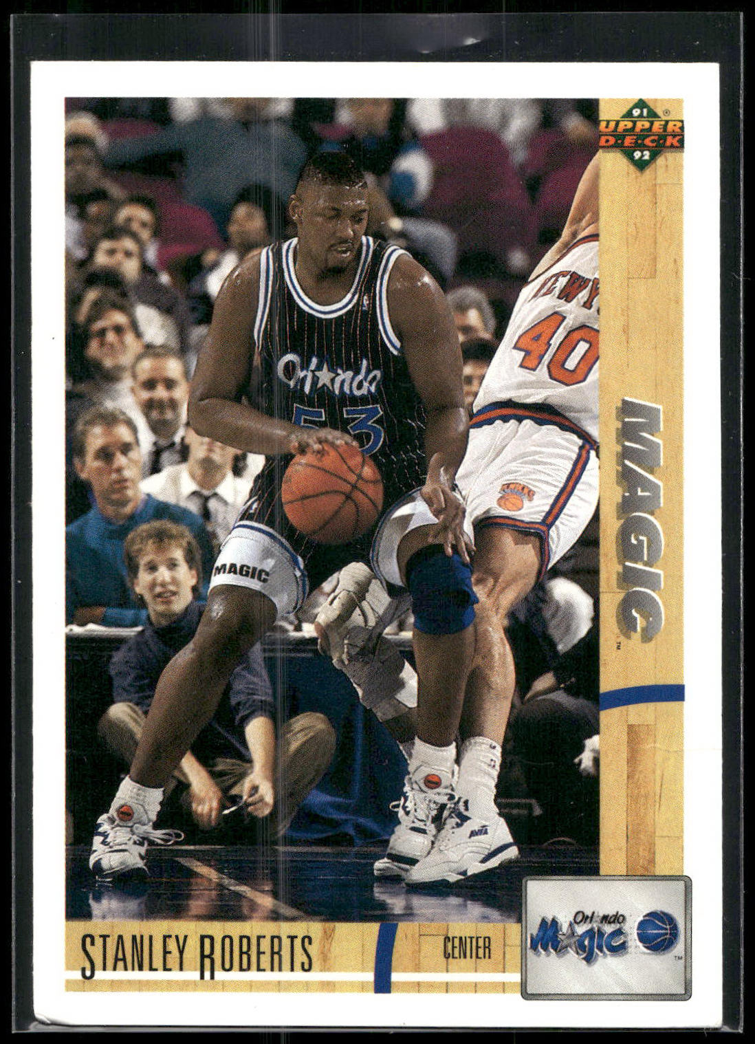 1991-92 Upper Deck #497 Stanley Roberts