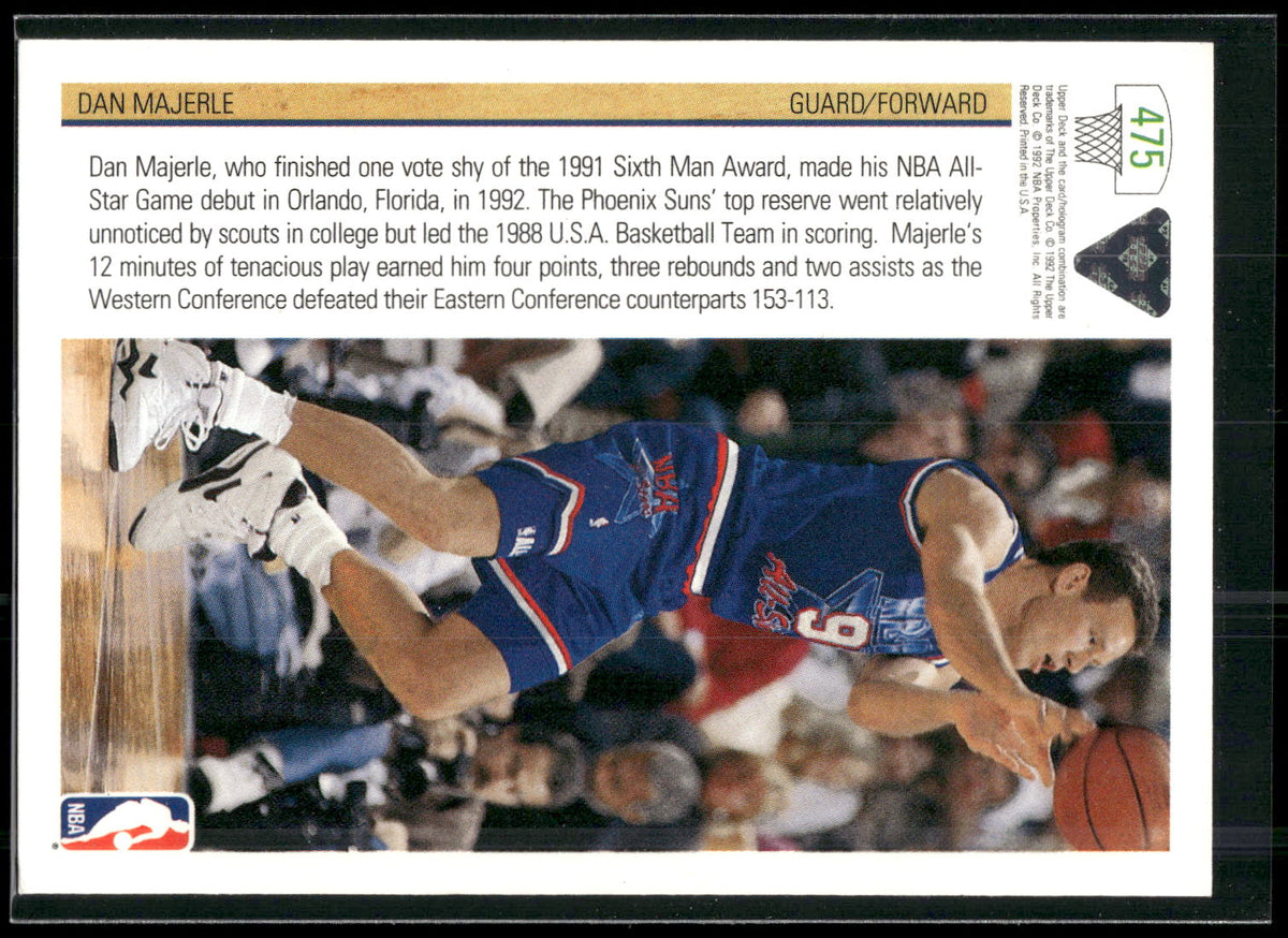 1991-92 Upper Deck #475 Dan Majerle