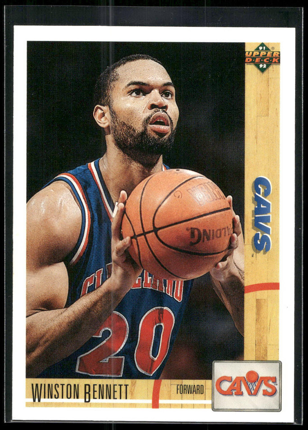 1991-92 Upper Deck #247 Winston Bennett