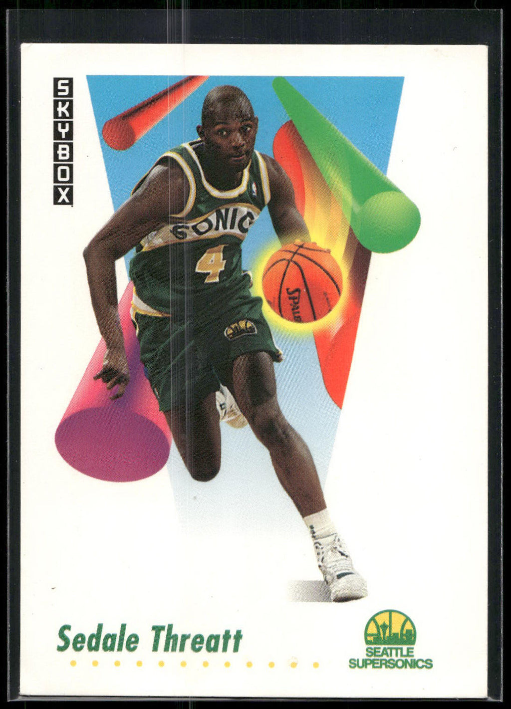 1991-92 SkyBox #275 Sedale Threatt