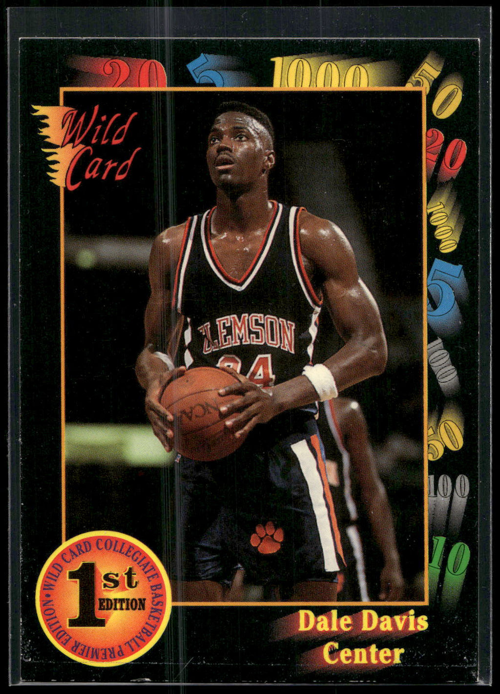 1991-92 Wild Card #14 Dale Davis
