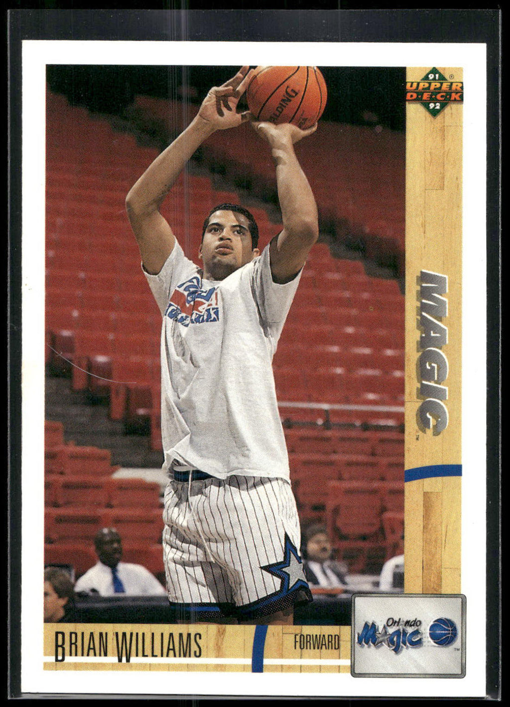 1991-92 Upper Deck #499 Brian Williams