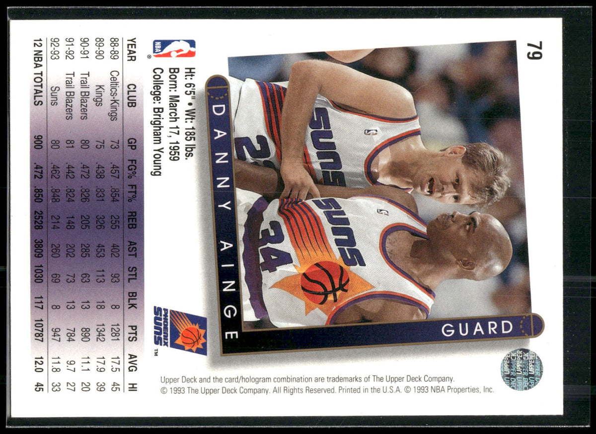1993-94 Upper Deck #79 Danny Ainge