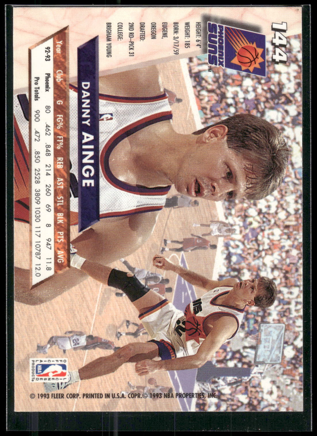 1993-94 Ultra #144 Danny Ainge