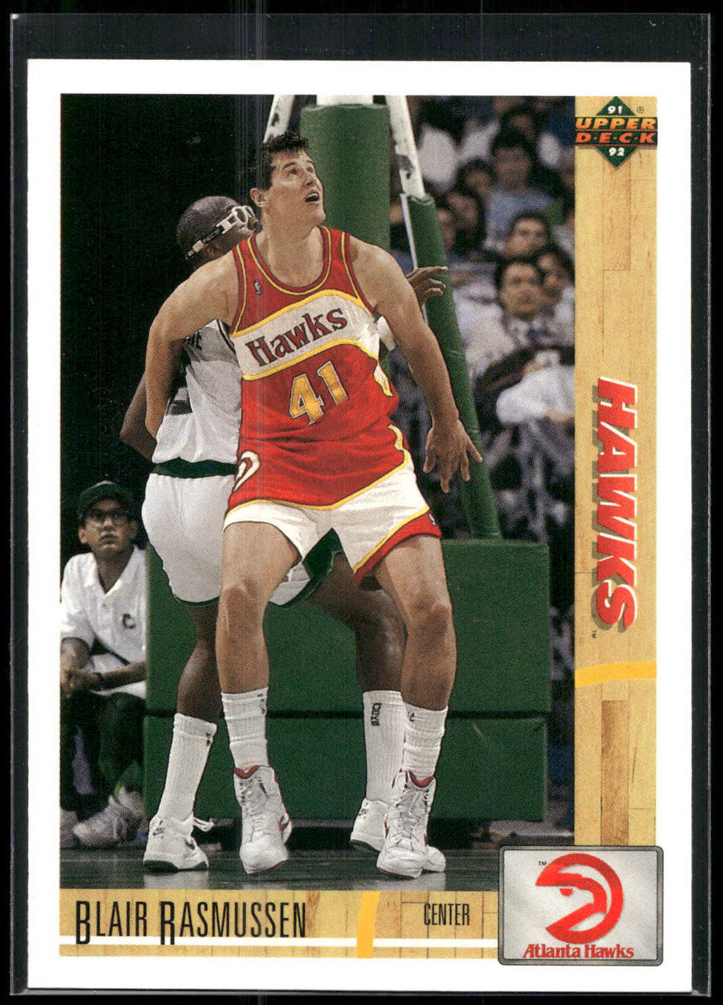 1991-92 Upper Deck #498 Blair Rasmussen