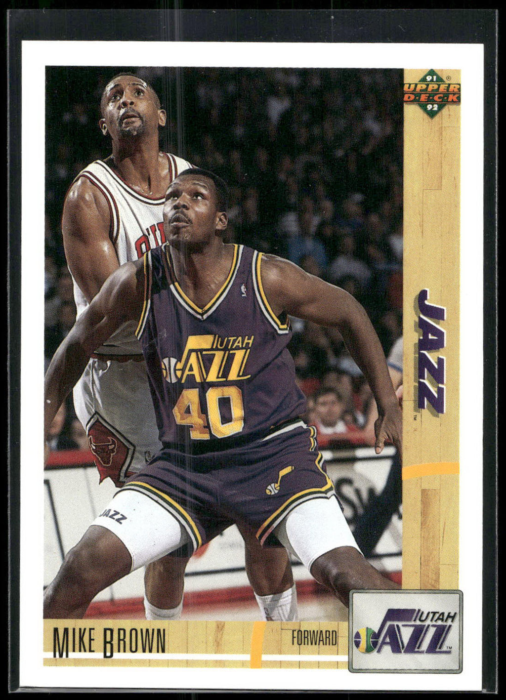 1991-92 Upper Deck #118 Mike Brown