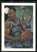 1991-92 Hoops #518 Tony Campbell