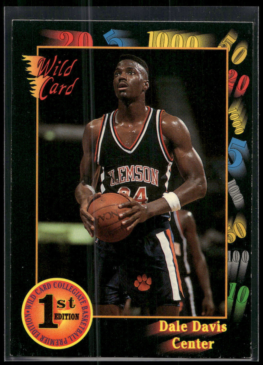 1991-92 Wild Card #14 Dale Davis