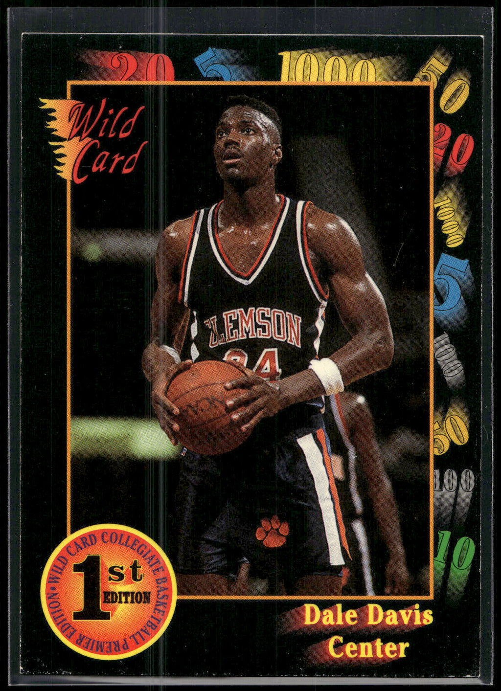 1991-92 Wild Card #14 Dale Davis